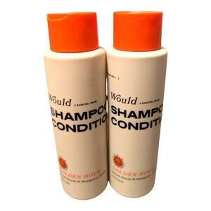 2X Would Barstool Brand 2 in 1 Shampoo and Conditioner Golden Hour 16 Fl Oz NEW